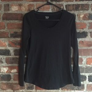 Basic black long sleeve